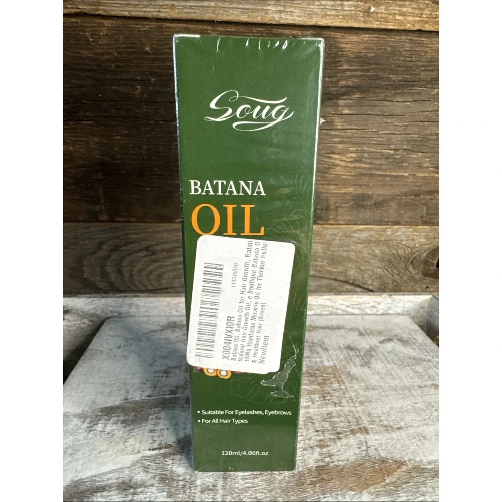 Batana Oil For Hair, Eyelashes, Eyebrows 4.06 Fl Oz NIB‎ | MSRP = $18